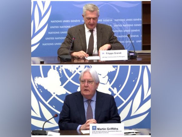 UNHCR High Commissioner Filippo Grandi (Top) and OCHA Head Martin Griffiths (Below).