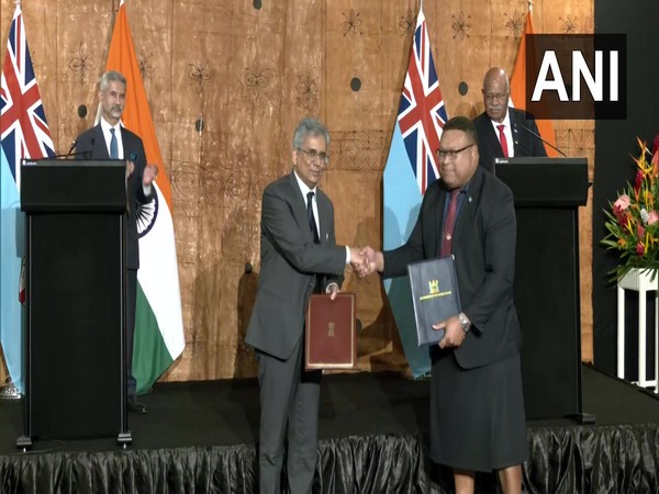 India, Fiji sign MoU on visa exemption (ANI)