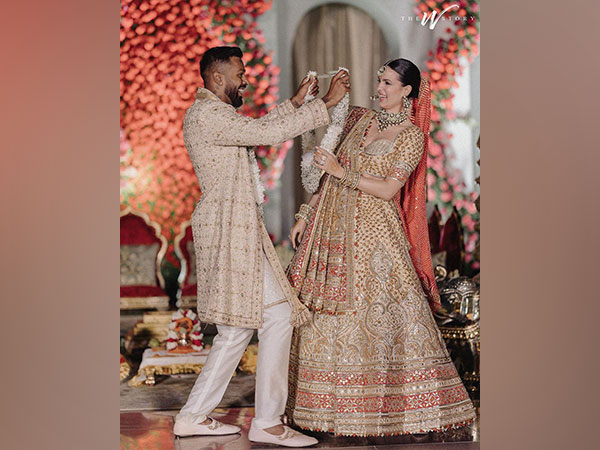 Hardik Pandya and Natasa Stankovic. (Image source/Instagram)