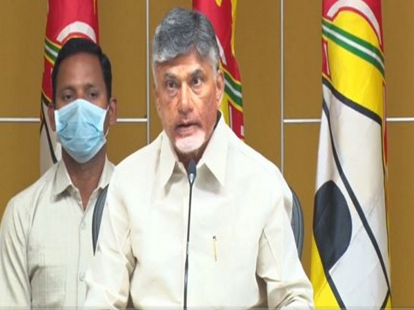 Former Andhra Pradesh Chief Minister and TDP Chief Chandrababu Naidu (File Photo/ANI)
