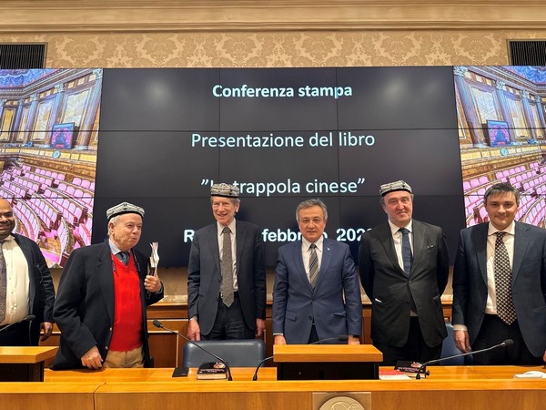 Italian Senate unveils Uyghur leader's book 'La trappola cinese'