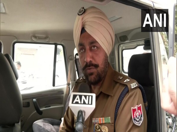 Amritsar DCP Mukhwinder Singh Bhullar. (Photo/ANI)