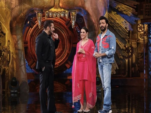 Genelia Deshmukh and Salman Khan (Image source: Instagram)