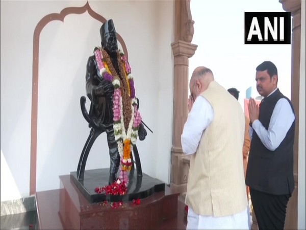 Union Home Minister Amit Shah paid tribute to RSS founder Keshav Baliram Hedgewar (Photo/ANI)