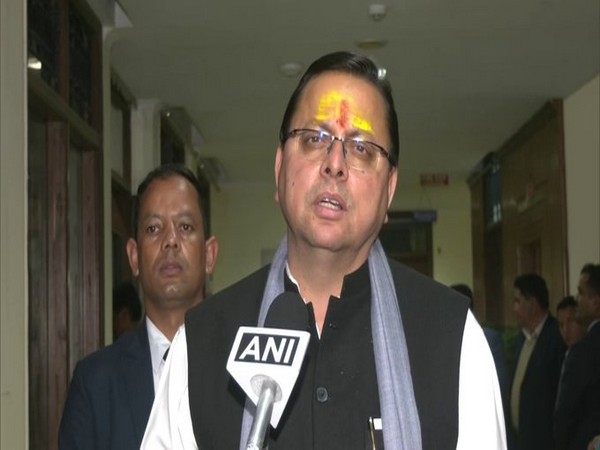 Uttarakhand Chief Minister Pushkar Singh Dhami (Photo/ANI)