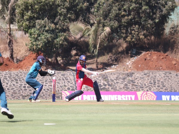 Karun Nair in action against RBI during DY Patil T20 Cup (Image: DY Patil T20 Cup club)
