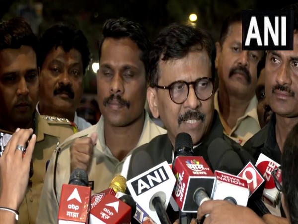 Shiv Sena leader Sanjay Raut (Photo/ANI)