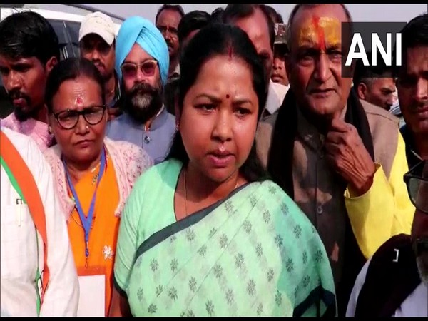 Congress MP Geeta Koda (Photo/ANI)