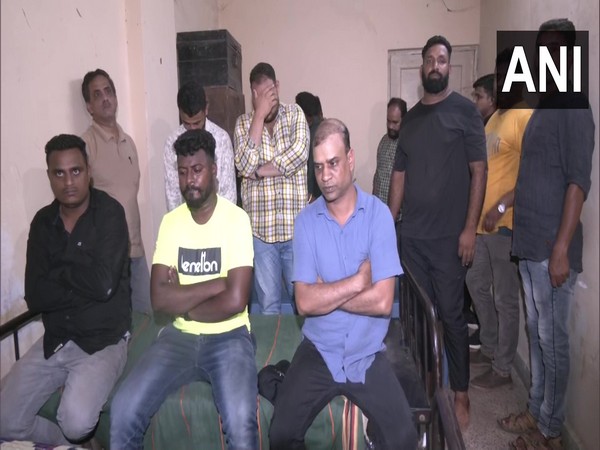 The accused detained by Goa police (Photo/ANI)