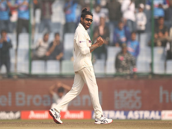 Ravindra Jadeja celebrating a wicket. (Photo - ICC Twitter)