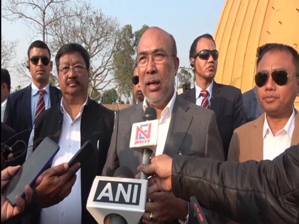 Manipur Chief Minister M Biren Singh (Photo/ANI)