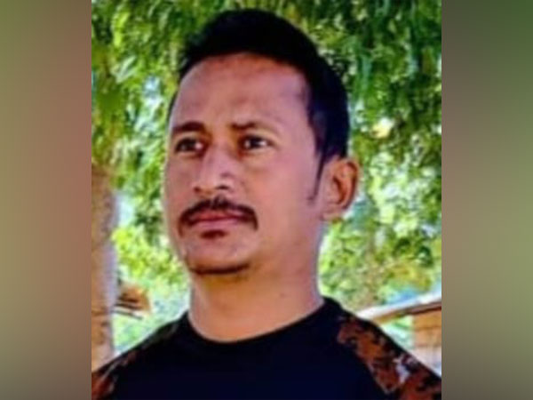 Constable of CRPF's 195th battalion, Gunin Das. (Photo/ANI)