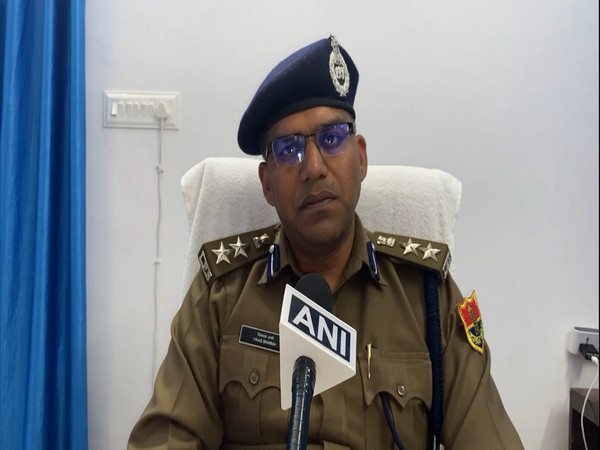 Vikas Sharma, SP, Udaipur (Photo:ANI)