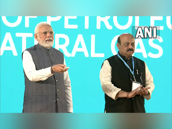 Prime Minister Narendra Modi, Karnataka CM Basavaraj Bommai at India Energy Week in Bengaluru