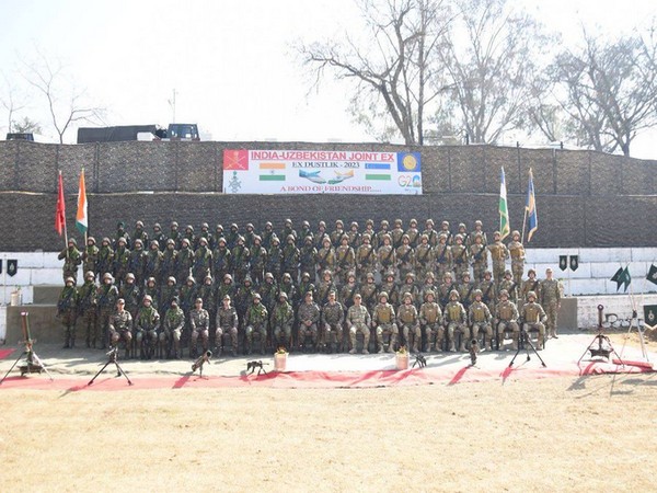 India-Uzbekistan Joint Military Exercise Dustlik. (Photo Credit - Indian Army)