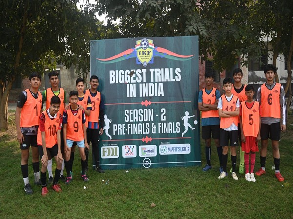 Kids selected from India Khelo Football season 2 talent hunt (Image: IKF)