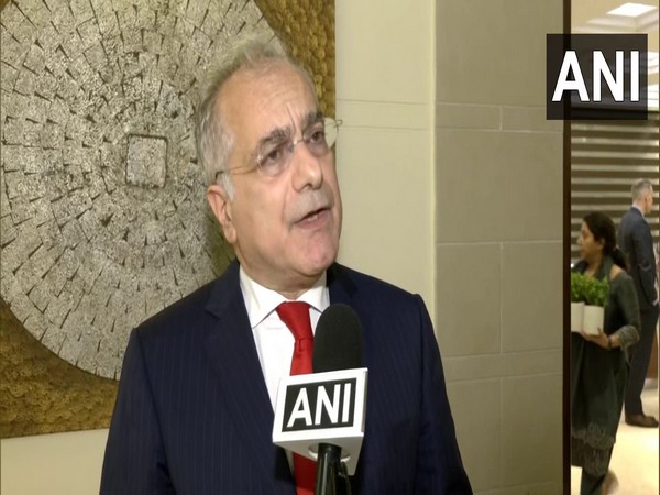 European Union envoy to India Ugo Astuto (Photo/ANI)