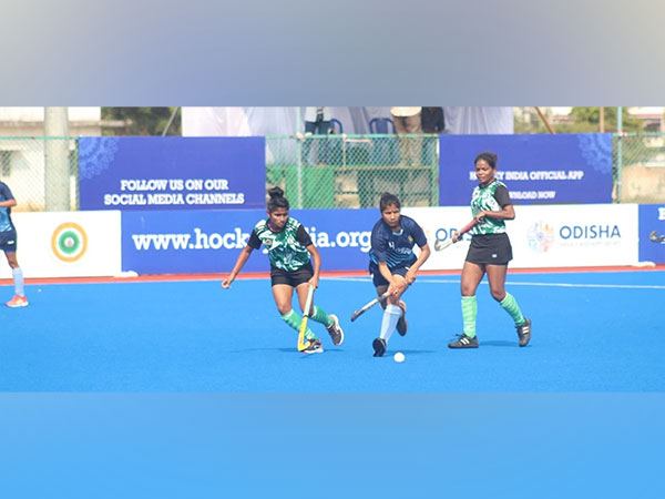 Glimpse of a match in the 13th Hockey India Senior Women National Championship (Photo: HI Media)