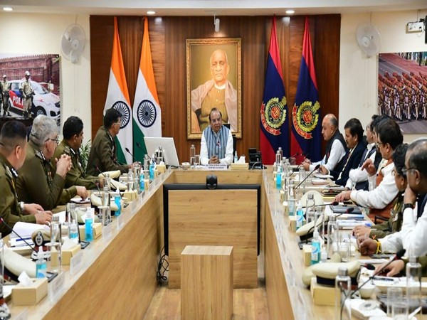 Delhi LG VK Saxena at the DCP Conference (Photo/ANI)