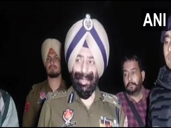 Ludhiana Police Commissioner, Mandeep Singh Sidhu (Photo/ANI)