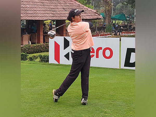 Amandeep Drall in action during first round of 4th leg of WPGT (Image: WPGT)