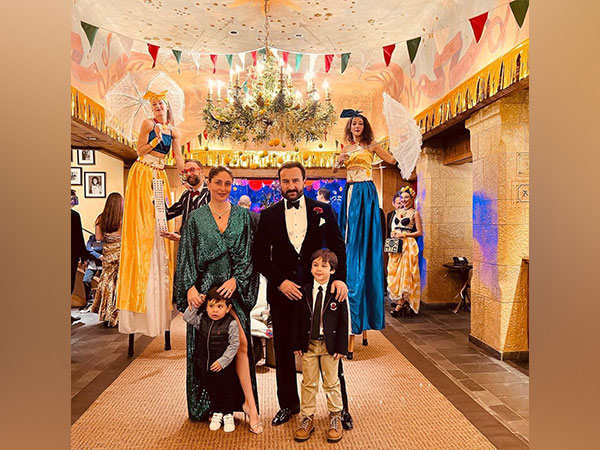Kareena, Saif with their sons (Image source:Instagram)
