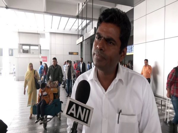 Tamil Nadu Bharatiya Janata Party chief K Annamalai (Photo:ANI)