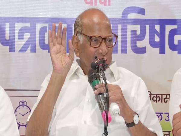 NCP chief Sharad Pawar (Photo/ANI)