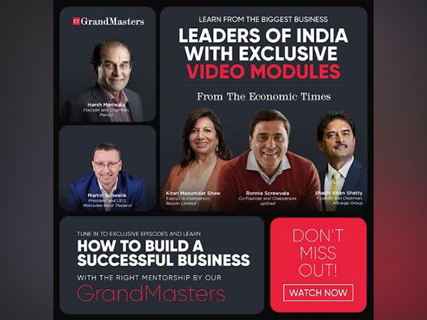 ET GrandMasters, an OTT Platform from Top Corporate Leaders of the Country