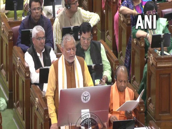 Budget being presented at UP Assembly (Photo/ANI) 
