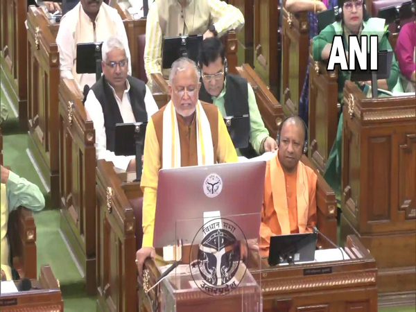 Uttar Pradesh Finance Minister Suresh Kumar Khanna (Photo/ANI)