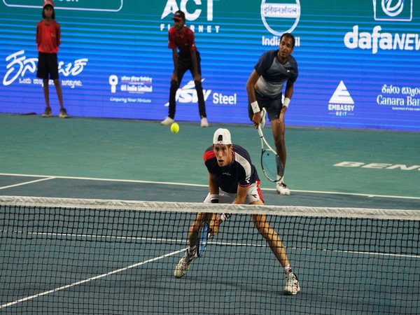 Ramkumar Ramanathan and Francesco Maestrelli (Photo: Bengaluru Open/ Twiitter)