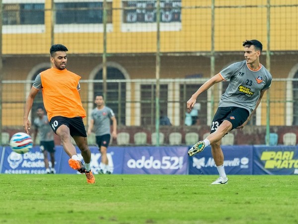 FC Goa practicing ahead of match against Bengaluru FC (Image: FC Goa)