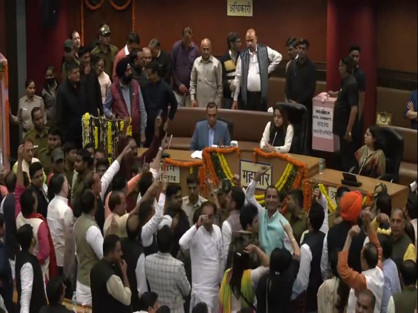 Visual from the MCD House (Photo:ANI)