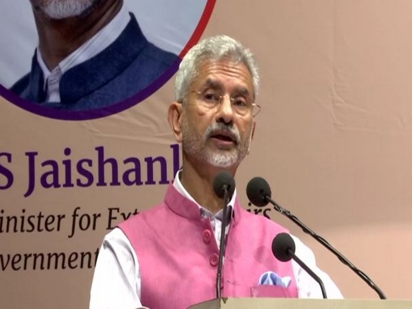 External Affairs Minister S Jaishankar addresses G20 Festival of Thinkers Summit (Photo/ANI)