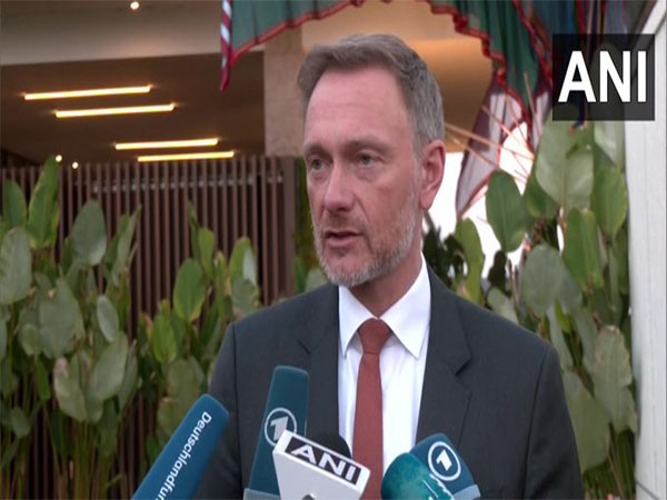 German Finance Minister Christian Lindner in Bengaluru.