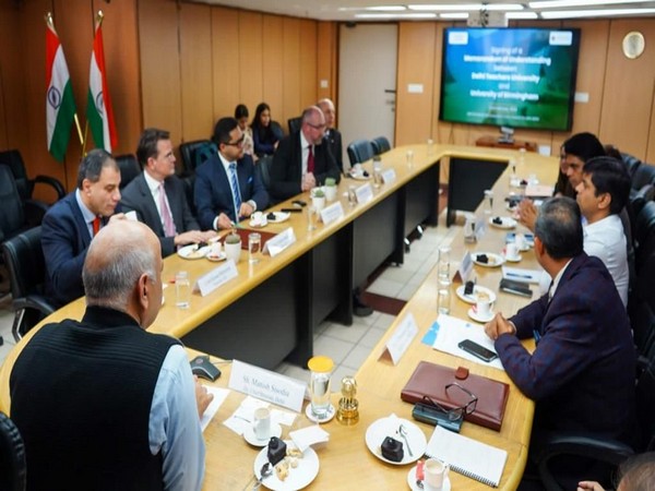 Delhi Govt inks MoU with University of Birmingham(Photo/ANI)