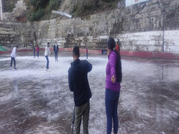 Open-Air Ice Skating Rink in Shimla (Photo: ANI)
