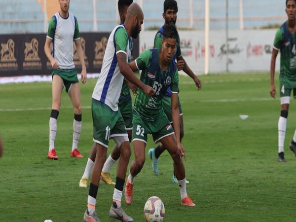 Mohammedan Sporting in action. (Photo- I League)