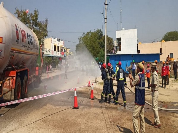 Visuals of mock drill (Photo/Twitter)