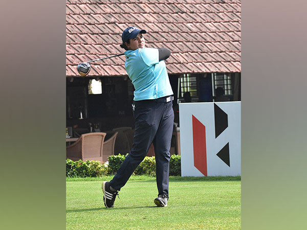 Golfer Amandeep Drall in action during fourth leg of WPGT (Image: WPGT)
