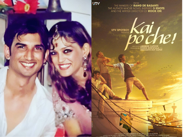 Sushant Singh Rajput, Shweta Singh Kirti, Kai Po Che poster (Image source: Twitter)