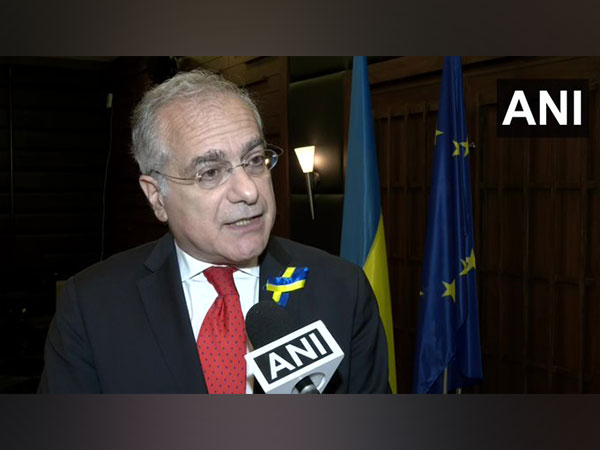 European Union ambassador to India Ugo Astuto (Photo/ANI)