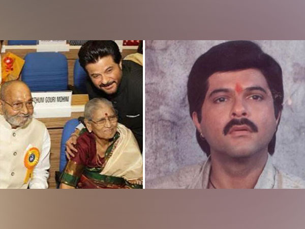 Anil Kapoor with K. Vishwanath, Still from Eeshwar (Image Source: Instagram, Twitter)