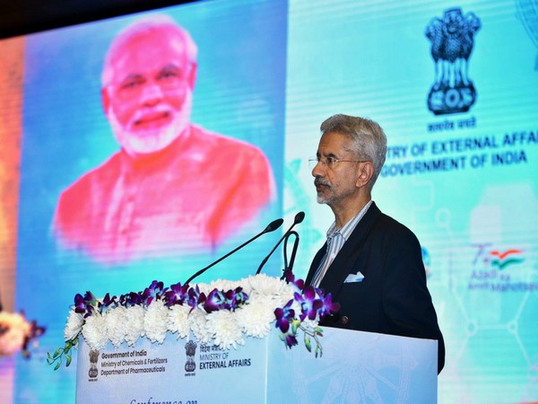 EAM S Jaishankar at Conference on Pradhan Mantri Bhartiya Janaushadhi Pariyojana in Delhi. (Photo Credit - Twitter)