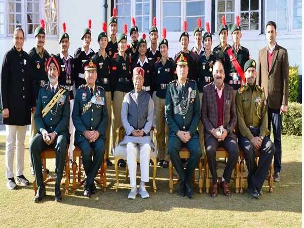 NCC Republic Day participant calls on HP Governor