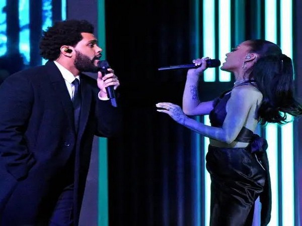 Ariana Grande and The Weeknd. (Image Source/ Twitter)