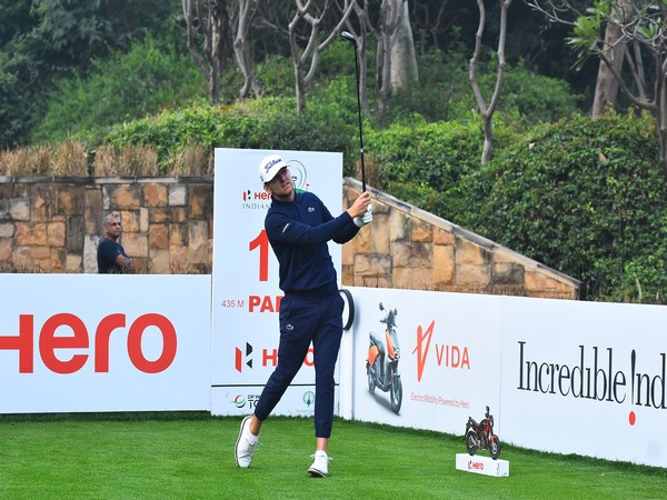 Golfer Yannik Paul in action during Indian Open (Image: PGTI)