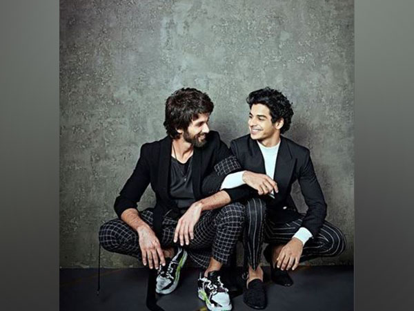 Shahid Kapoor and Ishaan Khatter (Image source: Instagram)