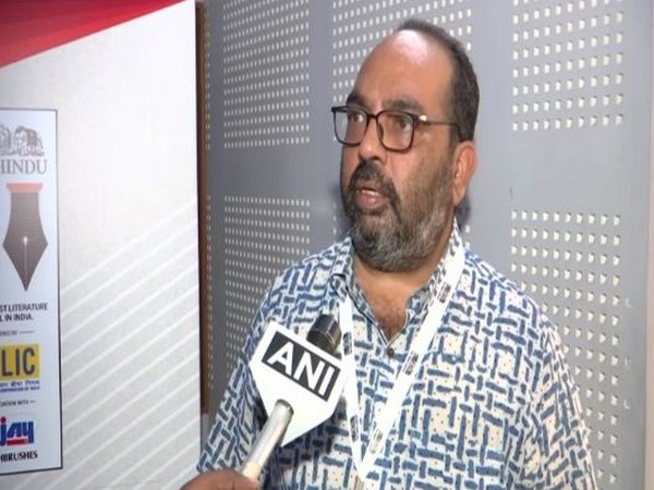 Author and Punjabi activist Amandeep Sandhu (Photo/ANI)